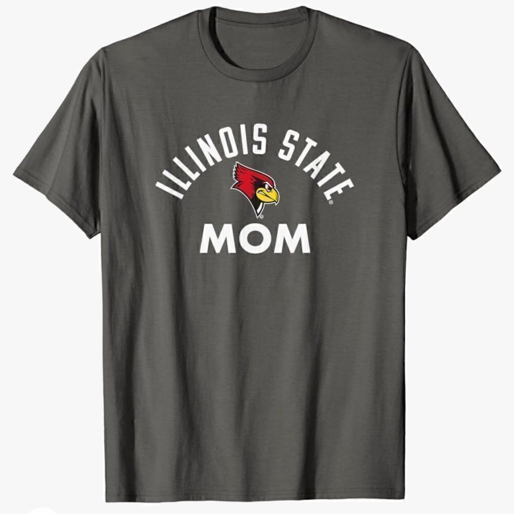 Illinois State University Redbirds Mom T-Shirt 3XL tall NWOT